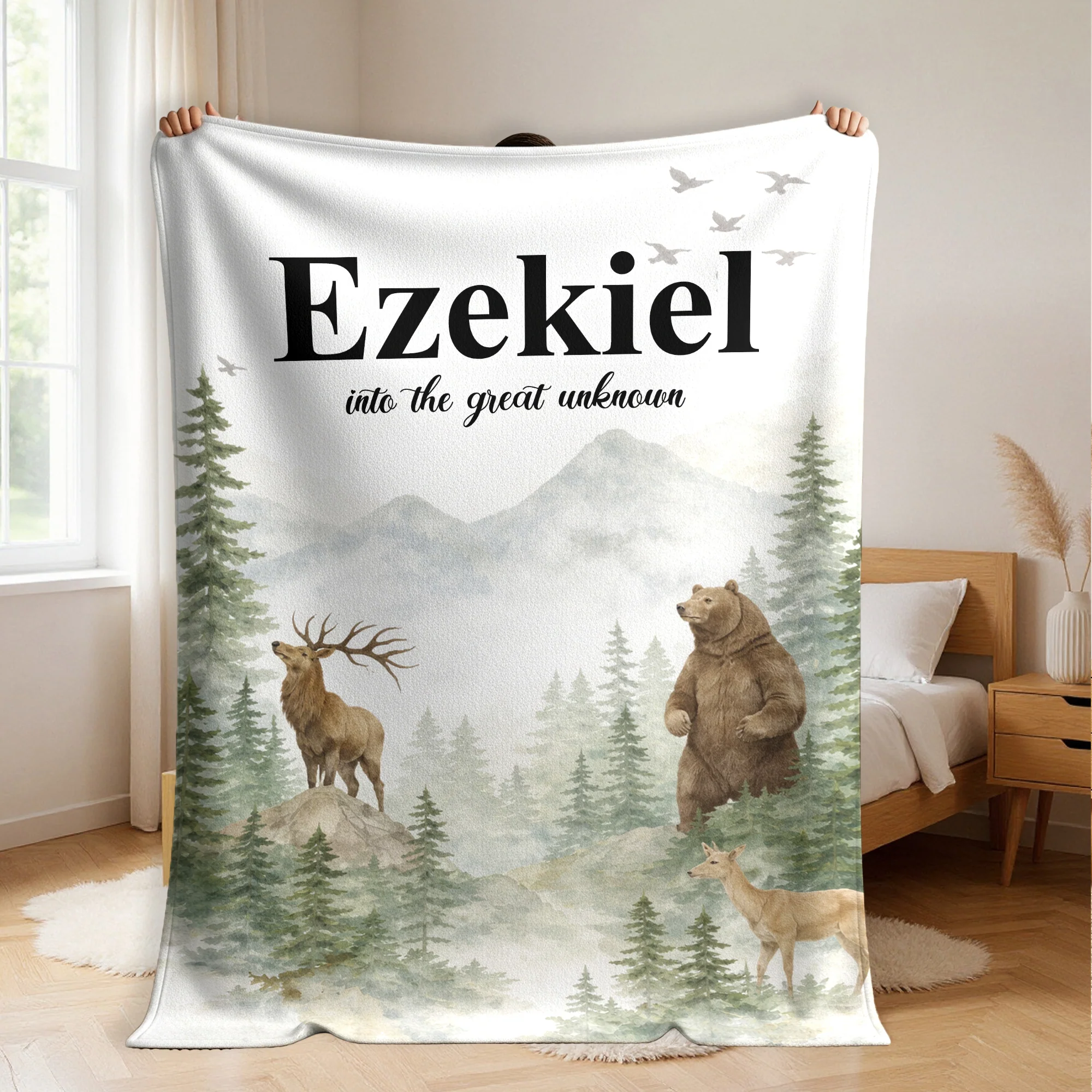 Personalized Name Blankets
